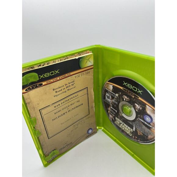 Brothers in Arms Road to Hill 30 Xbox 2005 Very GOOD COMPLETE W/MAP! - Picture 5 of 8